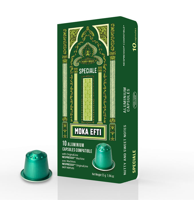Capsule compatibili Nespresso in alluminio Moka Efti Speciale