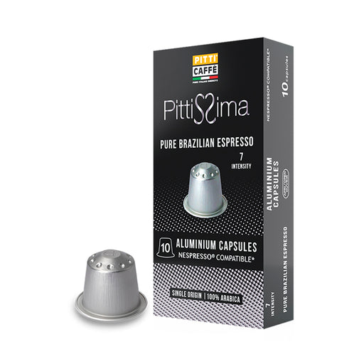 Capsule in alluminio Pitti Caffè Pure Brazilian da 10 (5414)